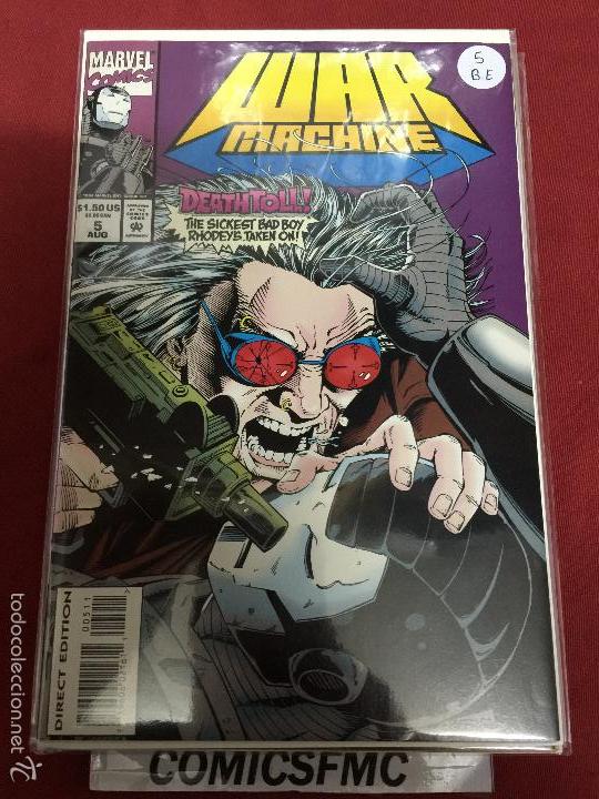 C&oacute;mics: WAR MACHINE NUMERO 5 MUY BUEN ESTADO - Foto 1