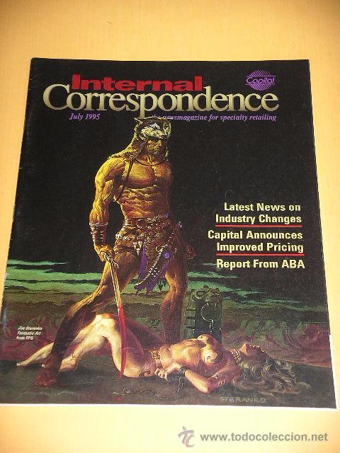 Fumetti: Internal Correspondence, July 1995 Capital City, Steranko y otros comic book comics books USA ingl&eacute;s