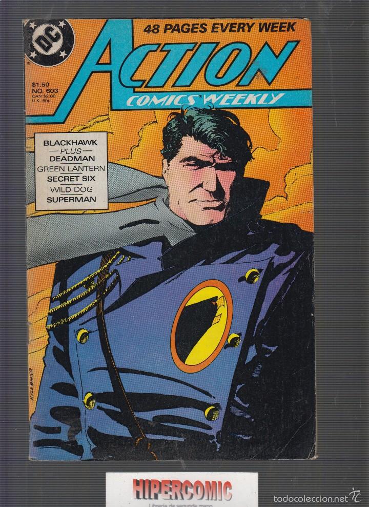 C&oacute;mics: ACTION COMICS N&ordm; 603 ( DC, A&Ntilde;O 1988 ) - Foto 1