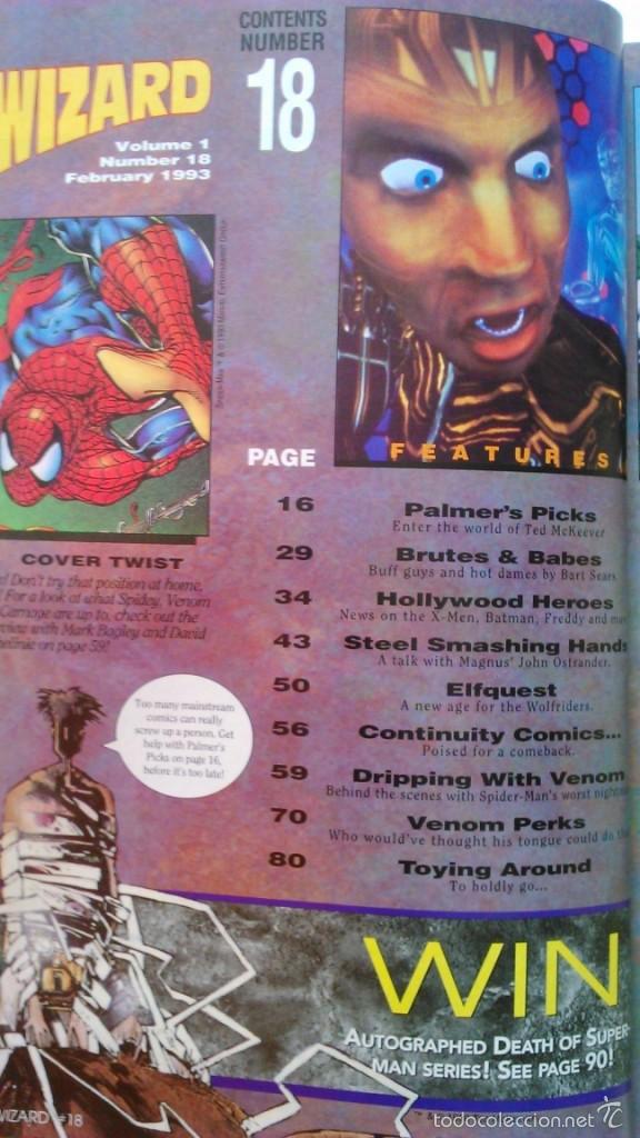 C&oacute;mics: Wizard 18 con poster Spiderman - Foto 3