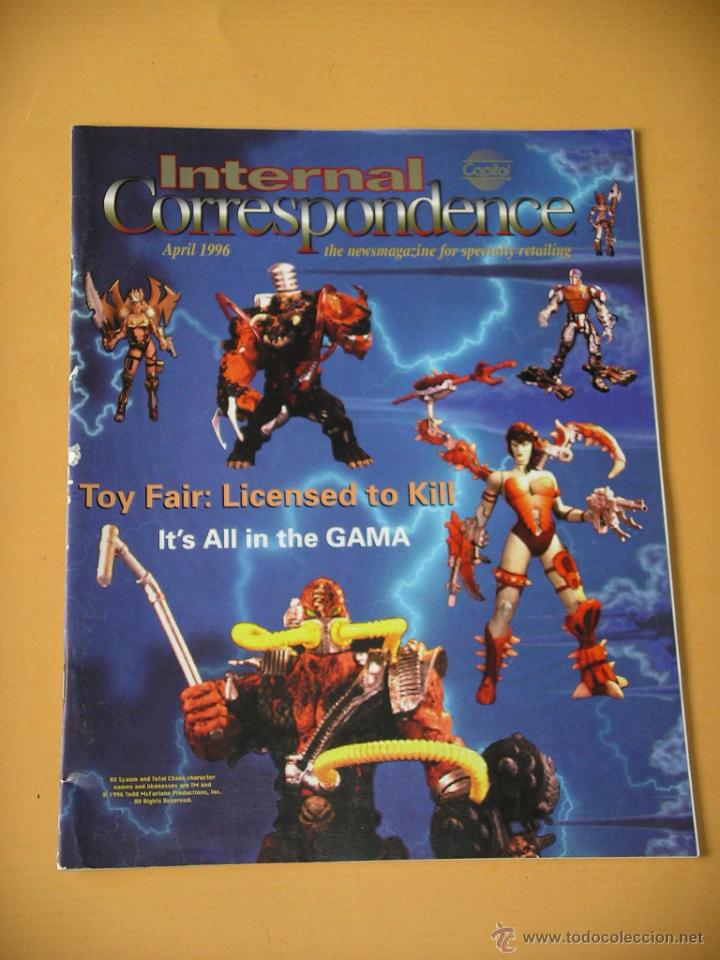 Fumetti: Internal Correspondence, april 1996, by Capital City, comic book comics books USA en ingl&eacute;s