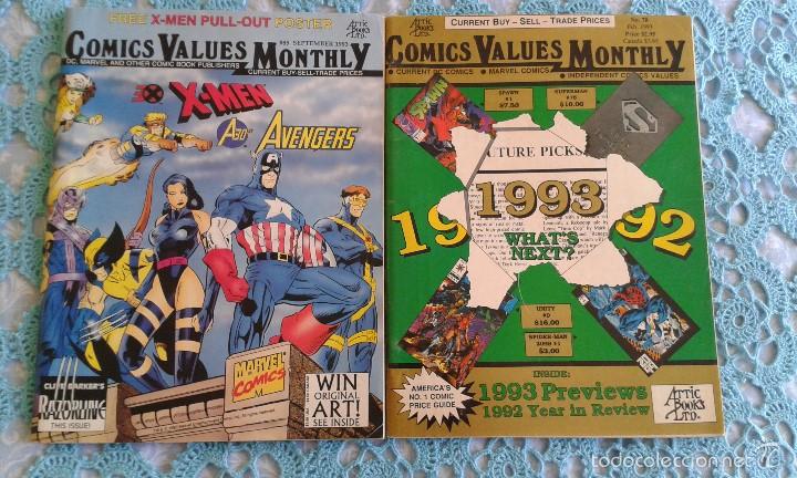 Comics: PACK DOS NUMEROS COMICS VALUES MONTLY, 78 Y 85