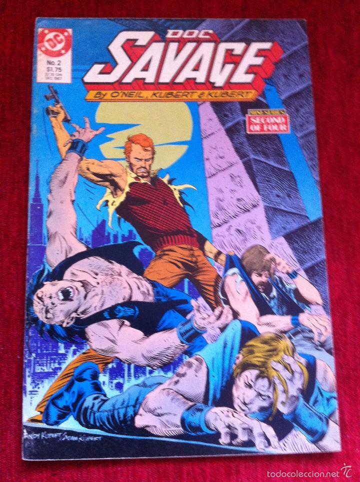 C&oacute;mics: COMIC USA - DOC SAVAGE 2 BY DENNIS ONEIL Y ANDY - ADAM KUBERT, 1987, DC COMICS - Foto 1