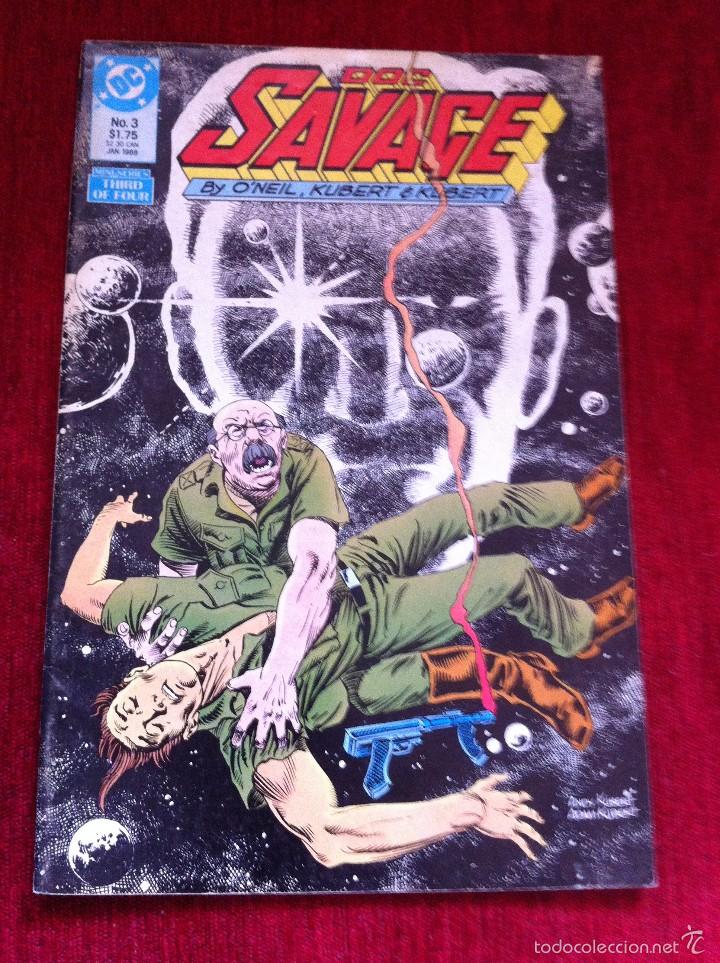 C&oacute;mics: COMIC USA - DOC SAVAGE 3 BY DENNIS ONEIL Y ANDY - ADAM KUBERT, 1987, DC COMICS - Foto 1