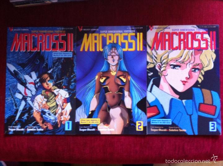 C&oacute;mics: COMICS USA - MACROSS II N&ordm; 1, 2, 3 - VIZ COMICS - Foto 1