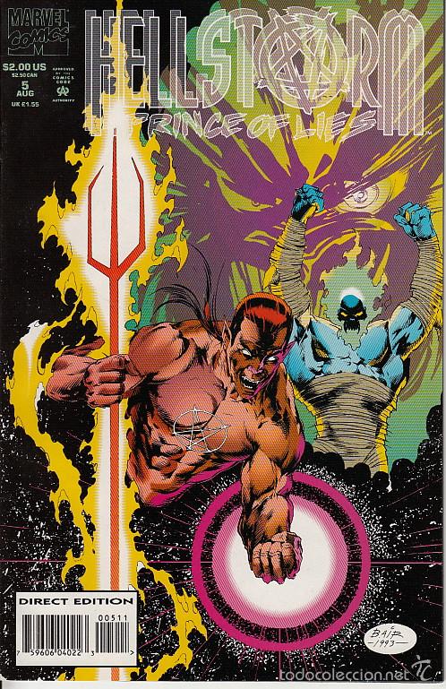 Comics : HELLSTORM: PRINCE OF LIES vol.1 # 5 (Marvel,1993) - RAFAEL NIEVES - MICHAEL BAIR
