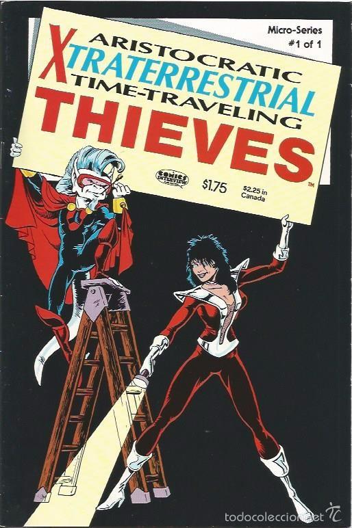Fumetti: ARISTOCRATIC XTRATERRESTRIAL TIME-TRAVELING THIEVES - ONE-SHOT (COMICS INTERVIEW,1986)