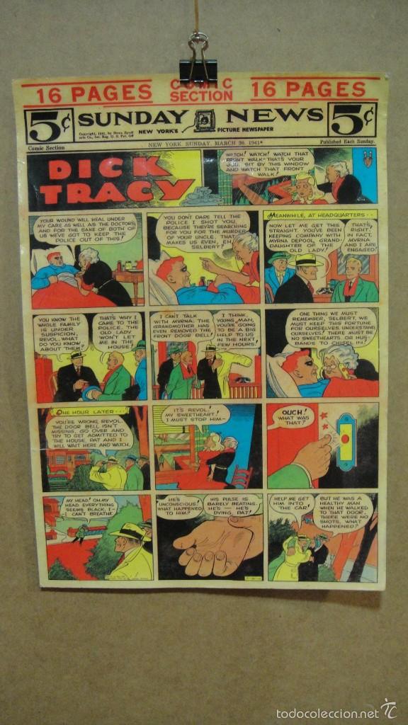 C&oacute;mics: dick tracy - sunday news - Foto 1