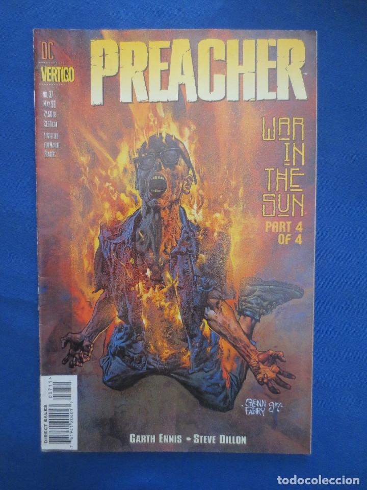 C&oacute;mics: DC / VERTIGO / PREACHER N.&ordm; 37 U.S.A - WAR IN THE SUN 4 OF 4 - EN INGLES