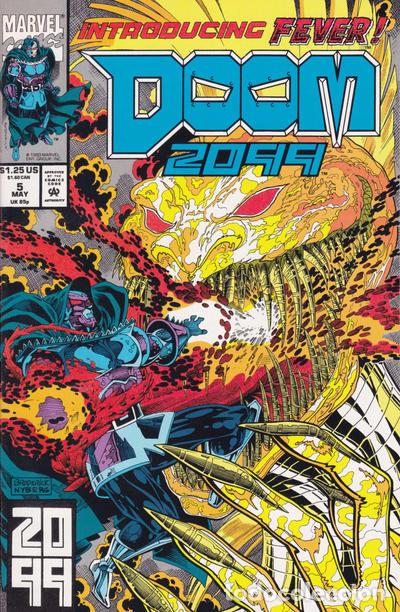 C&oacute;mics: DOOM 2099 #5, MARVEL, 1.993. USA - Foto 1
