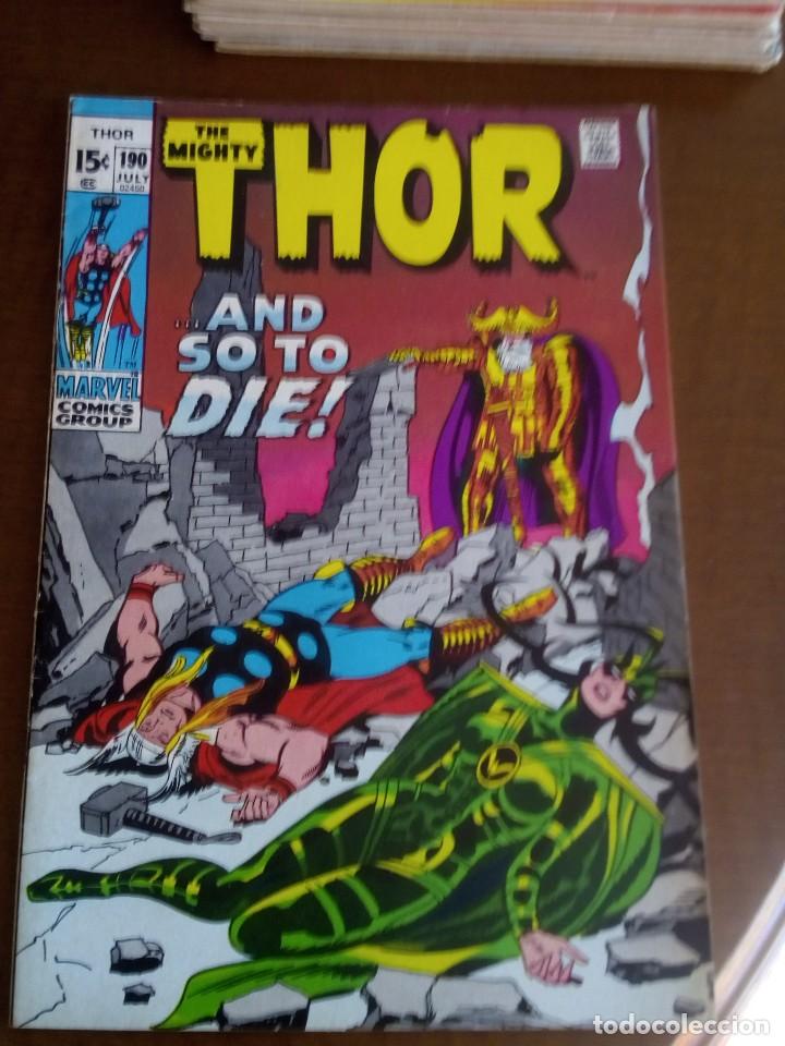 C&oacute;mics: THOR N 190 USA A&Ntilde;O 1971  L4P3 - Foto 1
