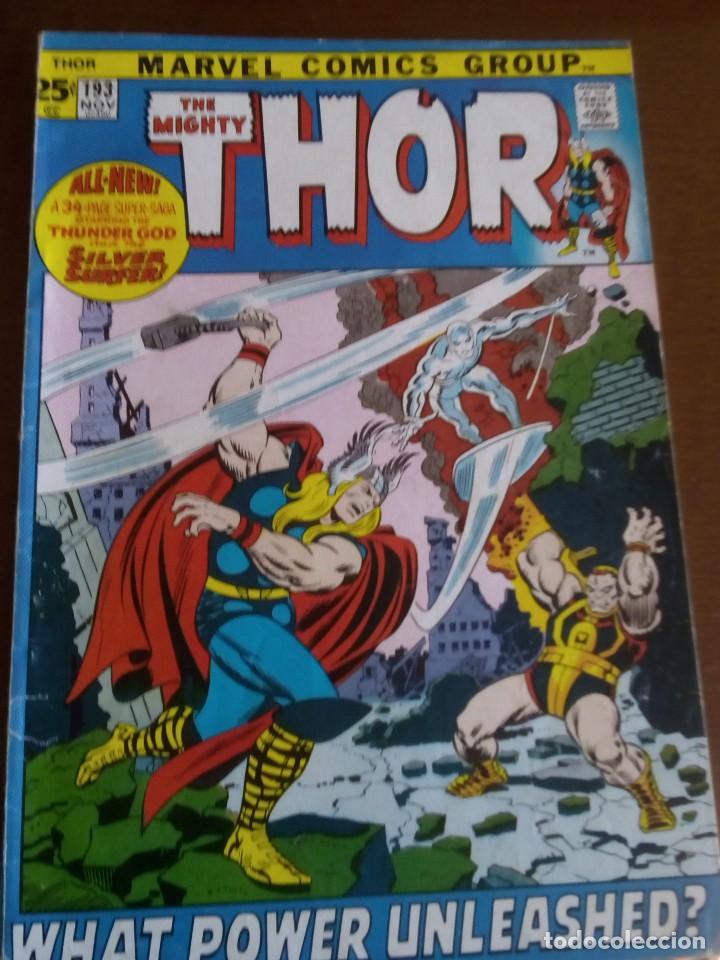 C&oacute;mics: THOR N 193 USA A&Ntilde;O 1971  L4P3 - Foto 1