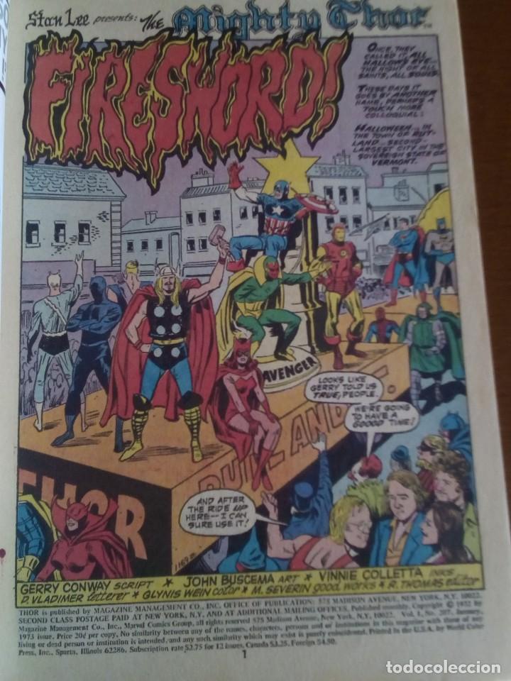 C&oacute;mics: THOR N 207 USA A&Ntilde;O 1973  L4P3 - Foto 3