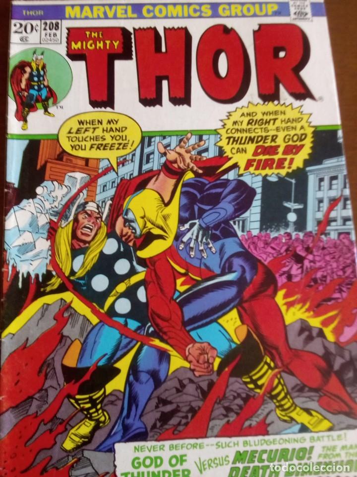 C&oacute;mics: THOR N 208 USA  A&Ntilde;O 1973  L4P3 - Foto 1