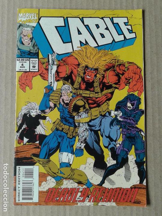 C&oacute;mics: Cable n&ordm;4. Comic-book de Marvel USA. - Foto 1