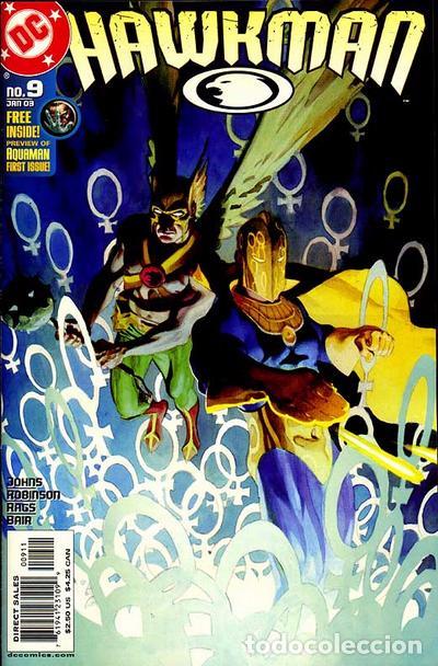 C&oacute;mics: HAWKMAN #9, DC COMICS, 2.003. USA. - Foto 1