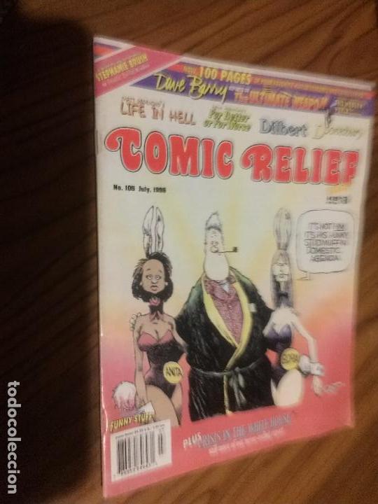 Comics: COMIC RELIEF 105. INFORMACI&Oacute;N SOBRE COMIC USA. EN INGL&Eacute;S. BUEN ESTADO.