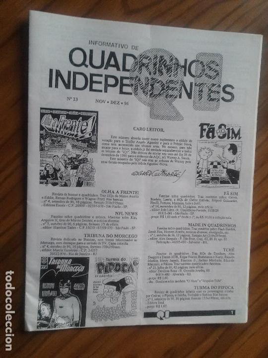 Comics: QUADRINHOS INDEPENDENTES 23. AUTOEDITADO. BRASILE&Ntilde;O. BUEN ESTADO. GRAPA. RAR&Iacute;SIMO