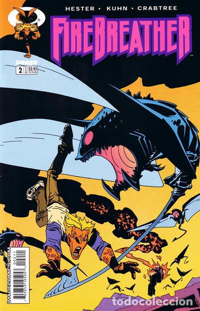 firebreather, serie limitada completa de 4 núme - Comprar Comics USA ...