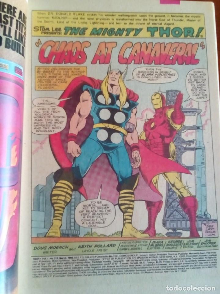 C&oacute;mics: THOR N 317 USA A&Ntilde;O 1981 - Foto 3