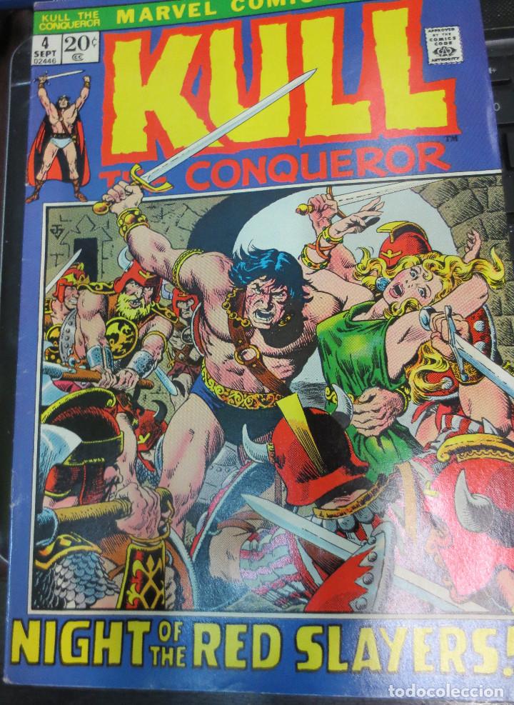 C&oacute;mics: KULL THE CONQUEROR MARVEL COMICS GROUP A&Ntilde;O 1972 - Foto 1