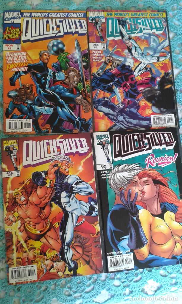 C&oacute;mics: QUICKSILVER PACK NUMEROS 1 AL 4 - Foto 1