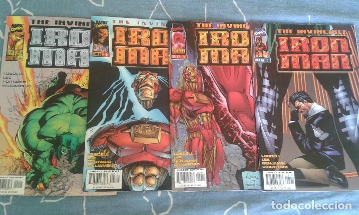 C&oacute;mics: PACK HEROES REBORN IRON MAN 4 NUMEROS 2 AL 5 - Foto 1