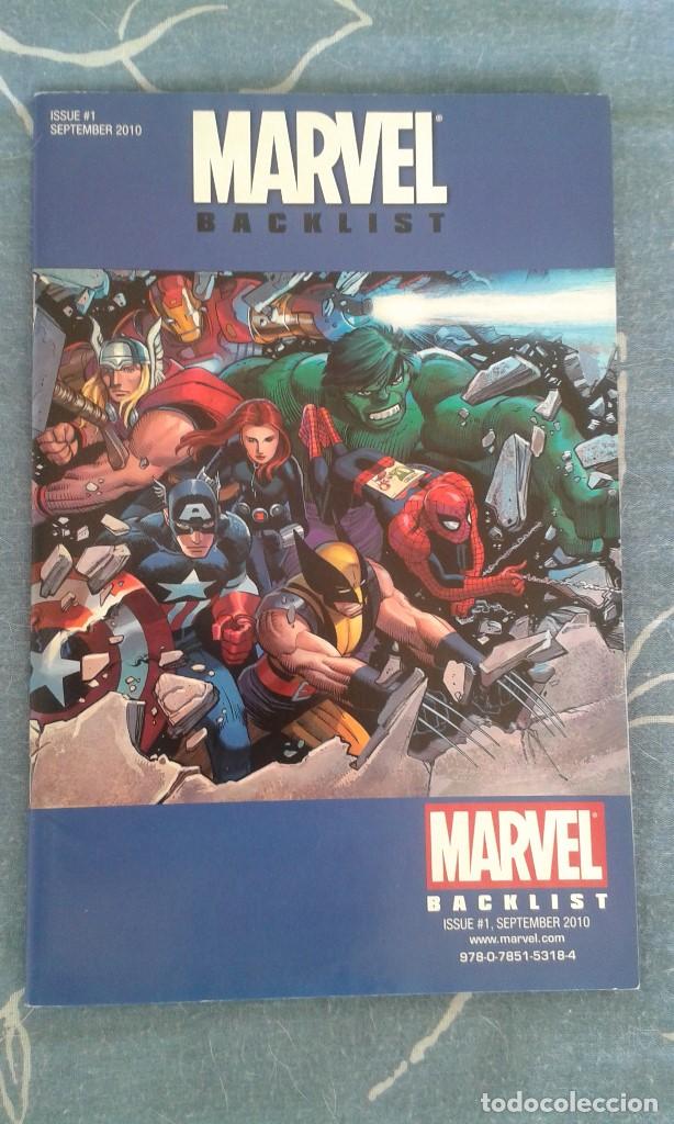 Comics: MARVEL BACKLIST