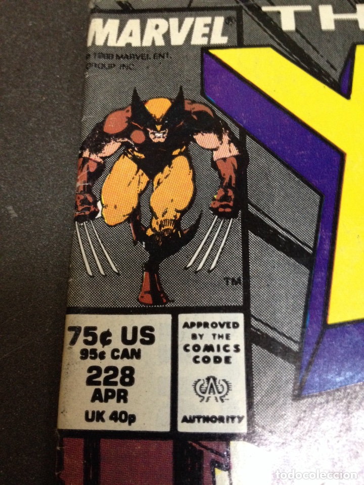 C&oacute;mics: X men the uncanny marvel usa n&uacute;m 228 - Foto 2