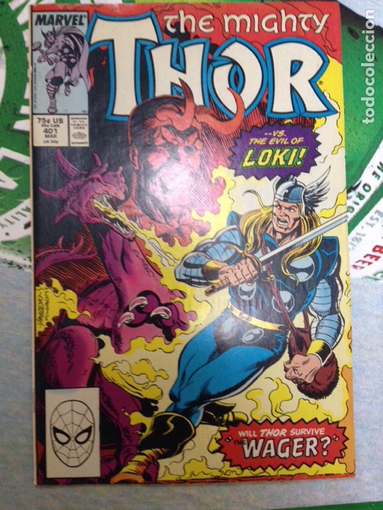 C&oacute;mics: Thor # 401 (USA, 1989) - Foto 1