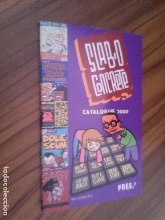 Comics: SLAB-O CONRETE. CAT&Aacute;LOGO EN INGL&Eacute;S. A&Ntilde;O 2000. R&Uacute;STICA. PEQUE&Ntilde;O FORMATO. RARO