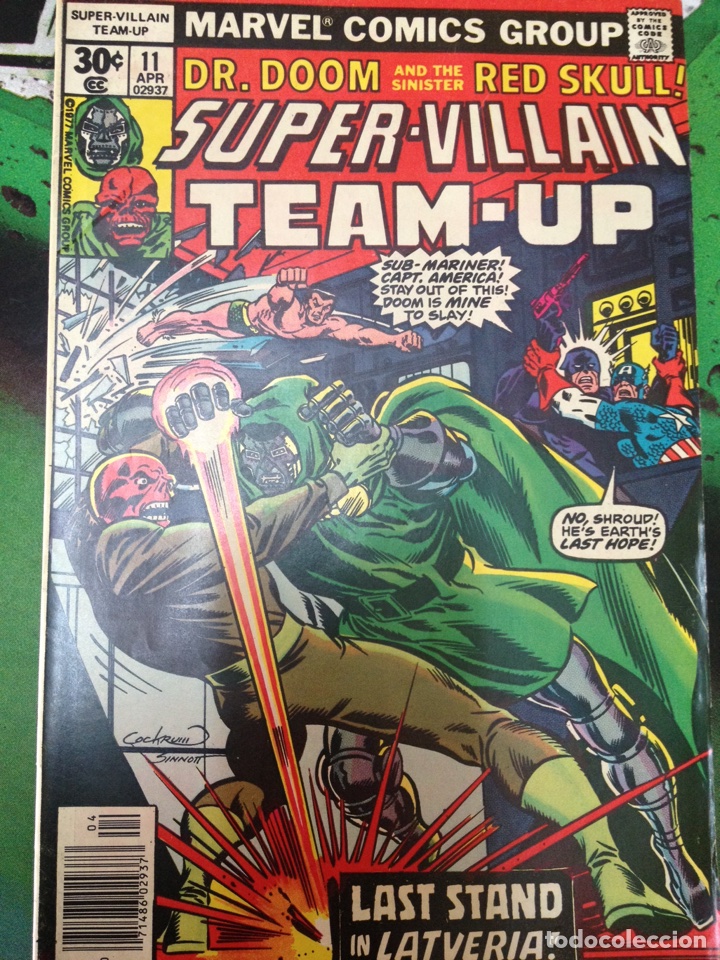 C&oacute;mics: SUPER-VILLAIN TEAM-UP. N&ordm; 11. MARVEL. - Foto 1
