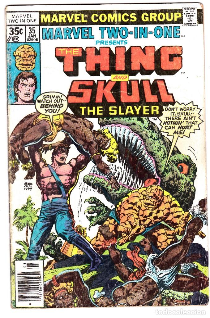 C&oacute;mics: Marvel Two-in-one # 35 thing and skull - Foto 1