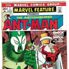 Cómics: MARVEL FEATURE #7 1972 MARVEL COMICS ASTONISHING ANT-MAN. Lote 88942460