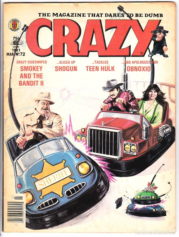 C&oacute;mics: Crazy Super Special # 72 Smokey & the Bandit Marvel - Foto 1