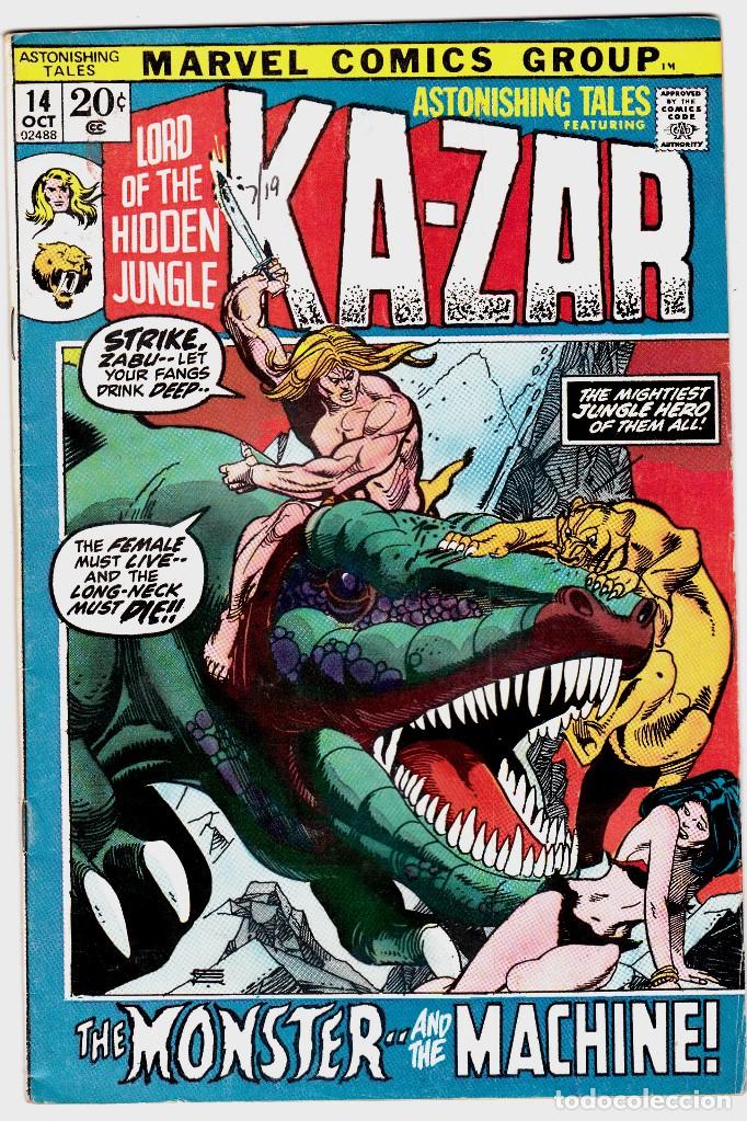C&oacute;mics: Marvel Comics ASTONISHING TALES #14 KAZAR - Foto 1