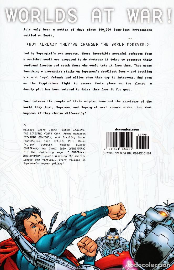 C&oacute;mics: SUPERMAN: NEW KRYPTON VOLUME TWO (DC,2010) - GEOFF JOHNS - Foto 2