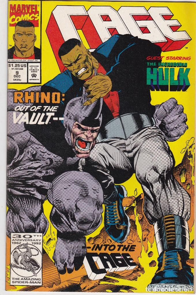 C&oacute;mics: CAGE (1992 Series) (MARVEL) (LUKE CAGE) #9 - Foto 1