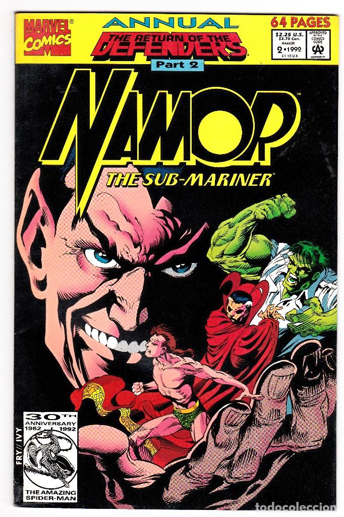 C&oacute;mics: Namor Annual #2 (Jun 1992 Marvel Comics) - Foto 1