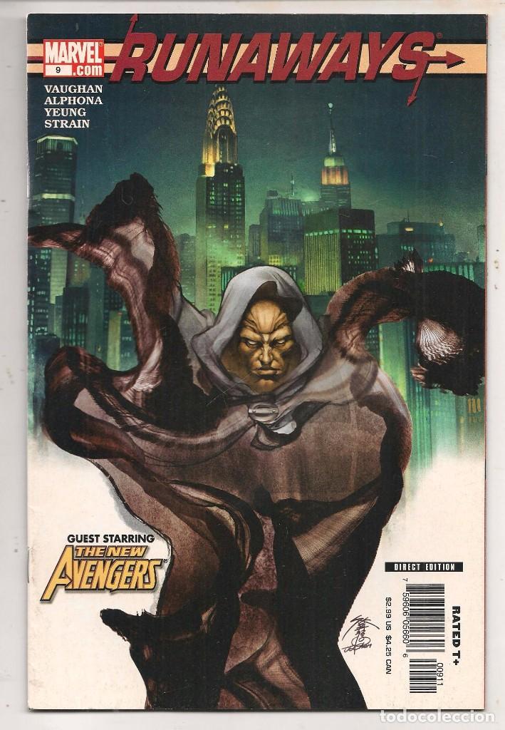 C&oacute;mics: RUNAWAYS. N&ordm; 9. MARVEL. ORIGINAL USA. (C/A53) - Foto 1