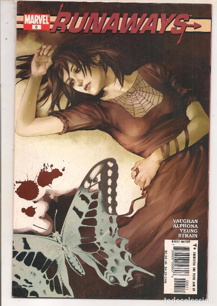 C&oacute;mics: RUNAWAYS. N&ordm; 6. MARVEL. ORIGINAL USA. (C/A53) - Foto 1