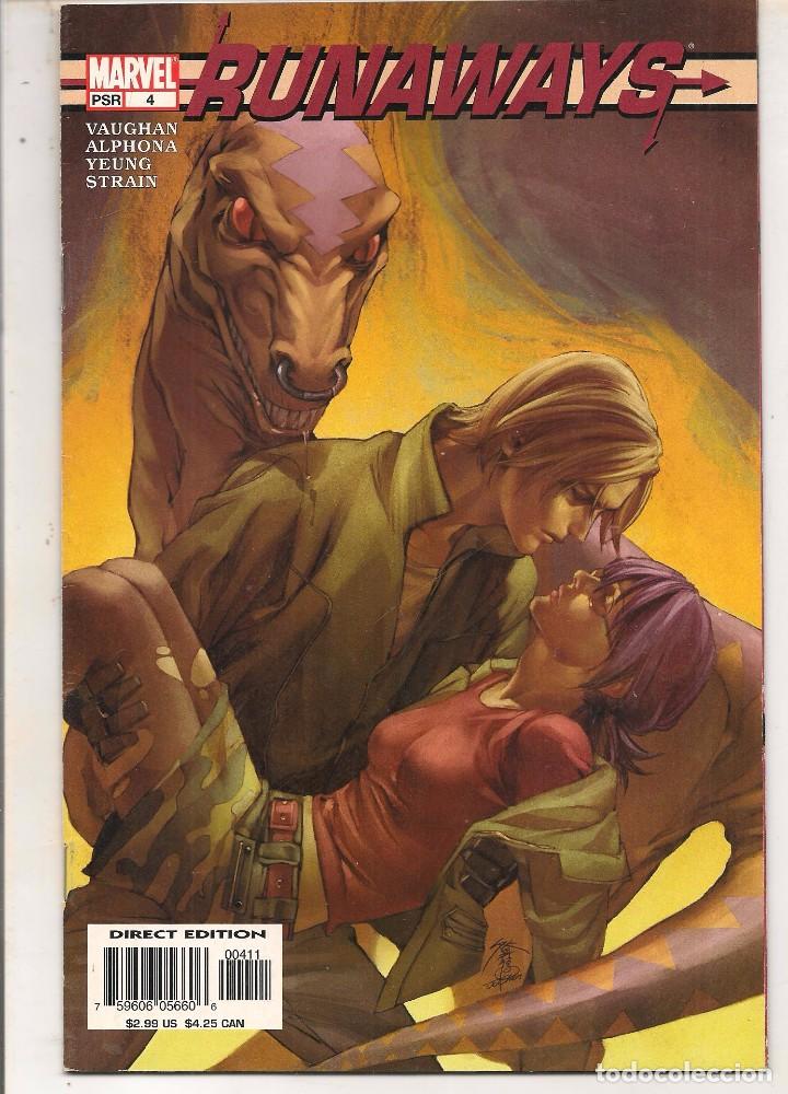 C&oacute;mics: RUNAWAYS. N&ordm; 4. MARVEL. ORIGINAL USA. (C/A53) - Foto 1