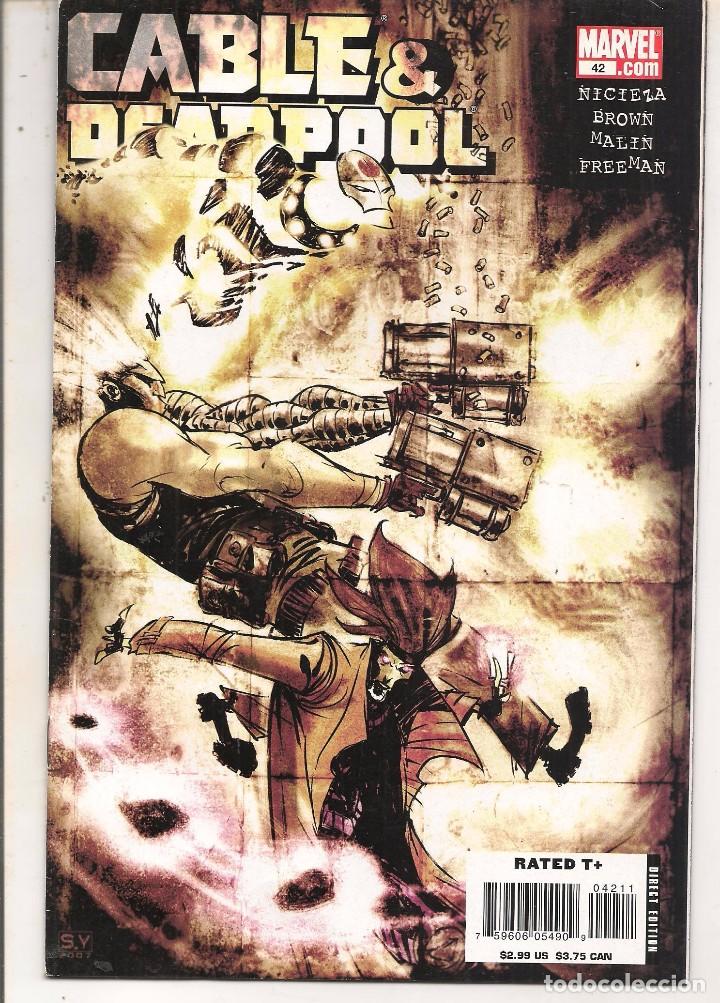 C&oacute;mics: CABLE & DEADPOOL. N&ordm; 42.  MARVEL. ORIGINAL USA. (C/A53) - Foto 1