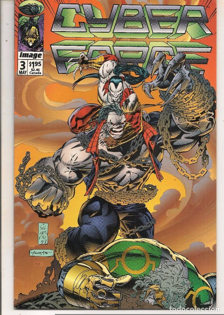 C&oacute;mics: CIBER FORCE . N&ordm; 3. IMAGE. MARVEL. ORIGINAL USA. (C/A53) - Foto 1
