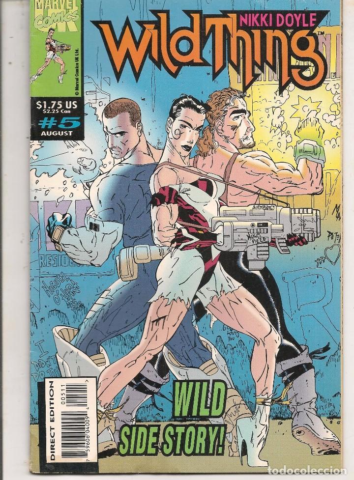 C&oacute;mics: WILD THING. N&ordm; 5. MARVEL. ORIGINAL USA.(C/A53) - Foto 1