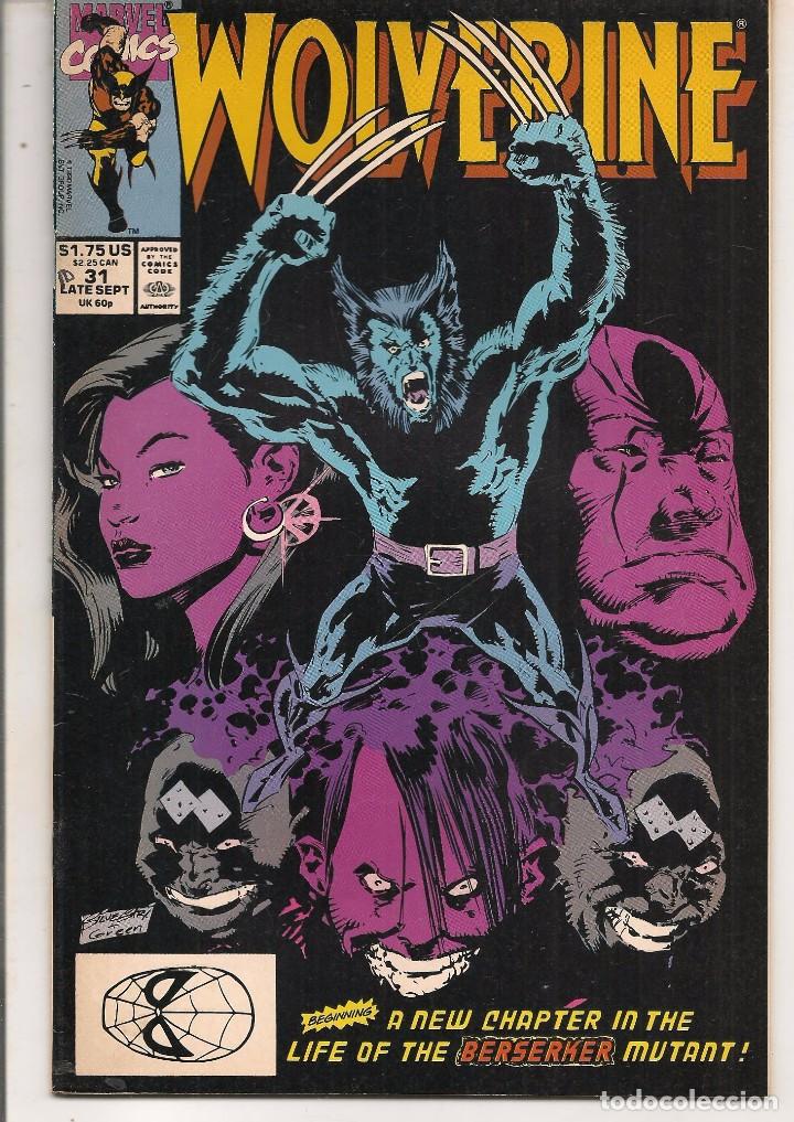 C&oacute;mics: WOLVERINE. N&ordm; 31. MARVEL. ORIGINAL USA.(C/A53) - Foto 1