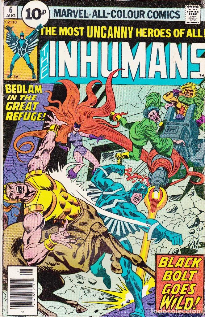 C&oacute;mics: THE INHUMANS #6 1976 - Foto 1