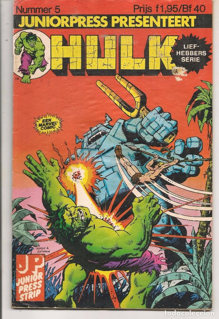 C&oacute;mics: HULK, N&ordm; 5.  BELGIUM.  (C/A54) - Foto 1