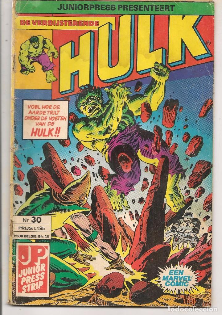 C&oacute;mics: HULK, N&ordm; 30. BELGIUM. (C/A54) - Foto 1