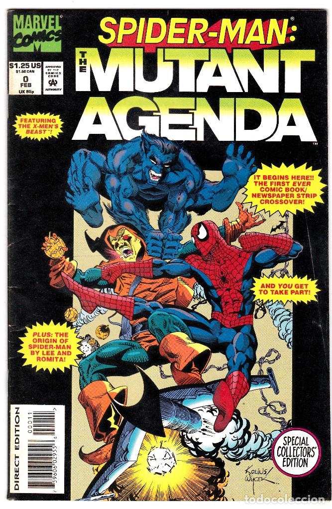 C&oacute;mics: Spider-Man: The Mutant Agenda #0 Marvel Comics 1994 - Foto 1